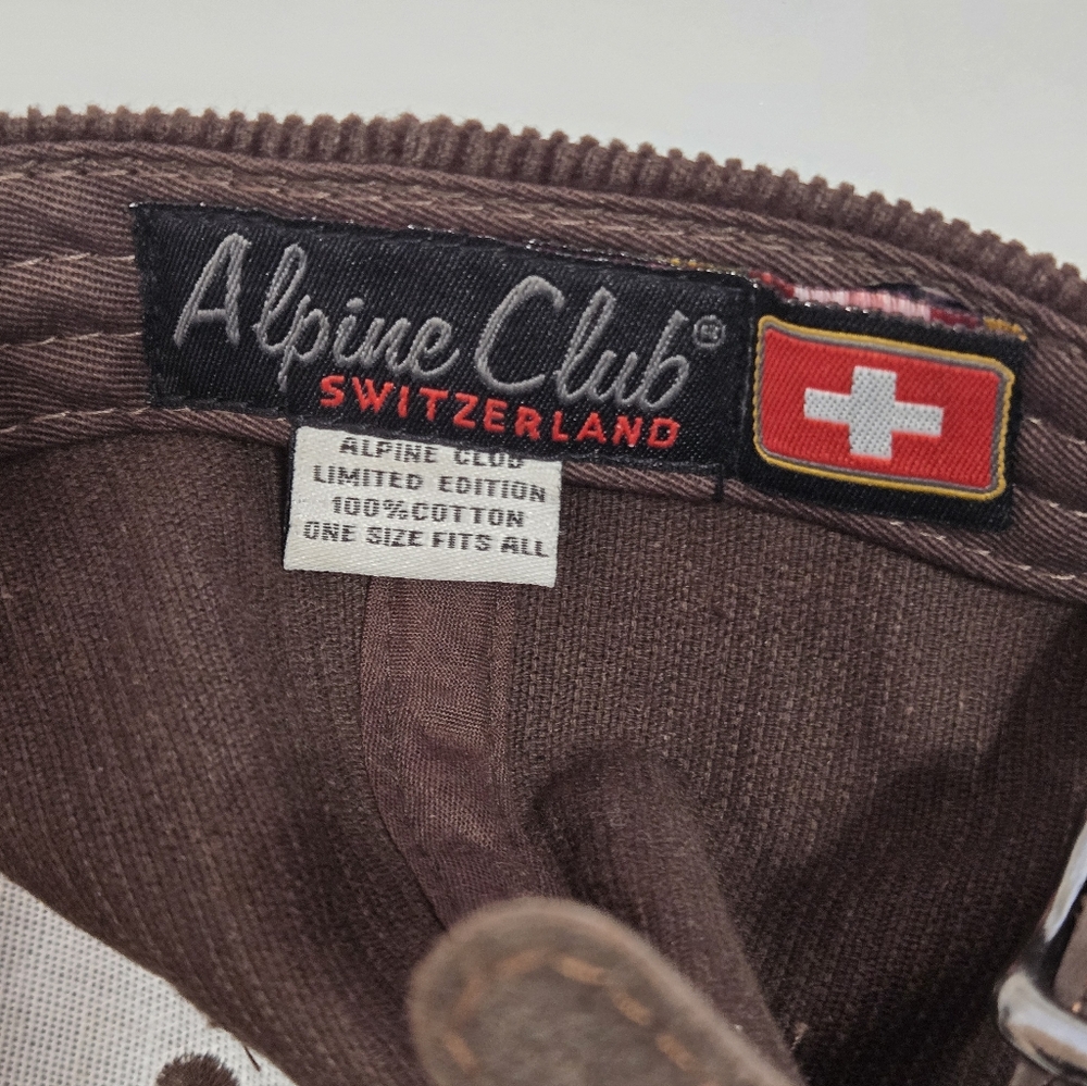 Style: Baseball Cap / One Size Fits All (Adjustable) Brand: Alpine Club Switzerl - Picture 7 of 9